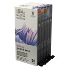  Fine art shop - Case with 50 colour pencils Studio Collection Winsor&Newton | totenart.com