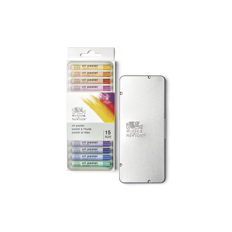  Fine art shop - Oil pastel box 15 colours Winsor&Newton | totenart.com