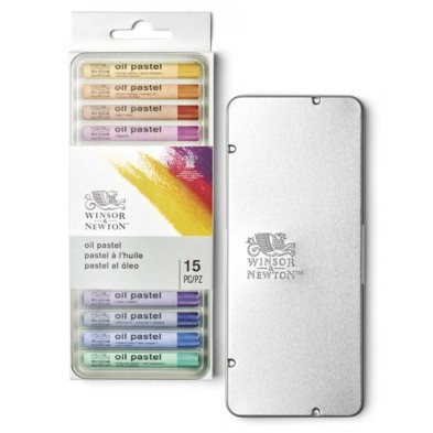  Fine art shop - Oil pastel box 15 colours Winsor&Newton | totenart.com