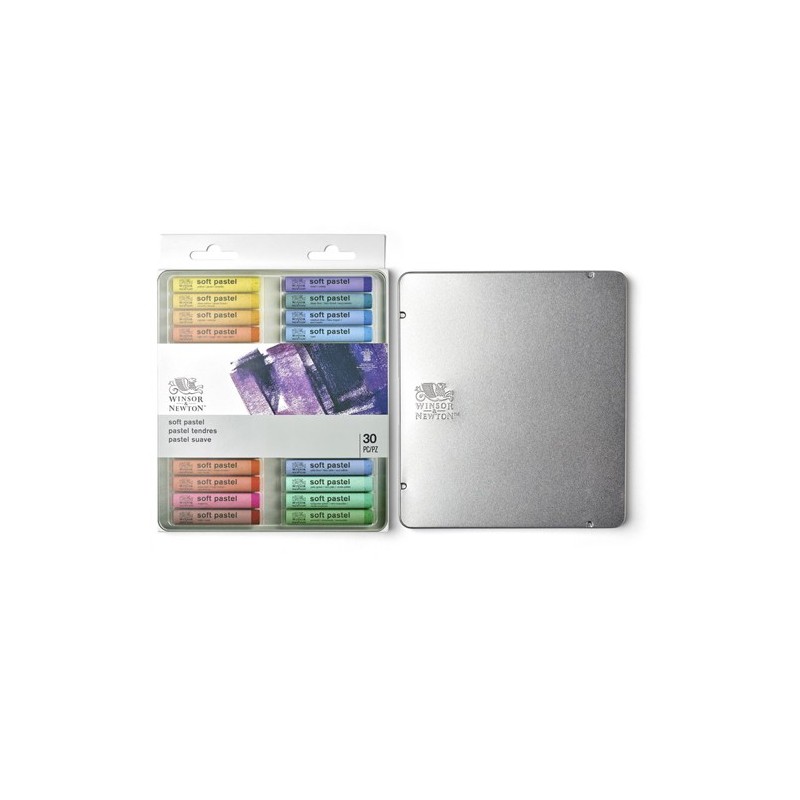  Fine art shop - Soft pastel box 30 colours Winsor&Newton | totenart.com