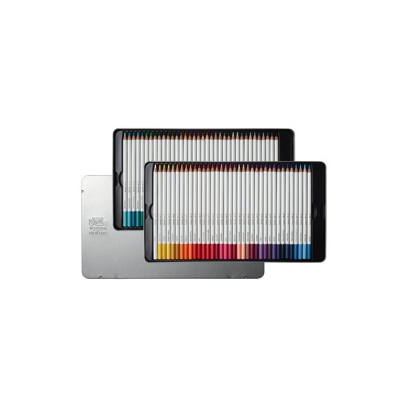  Fine art shop - Metal Tin 72 watercolour pencils Studio Collection Winsor&Newton | totenart.com