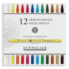  Fine art shop - Box of 12 pastel pencils Sennelier, Introductory Set | totenart.com