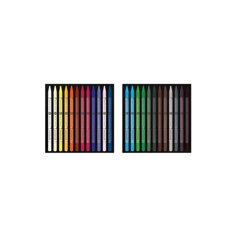  Fine art shop - Box of 24 pastel pencils Sennelier, Introductory Set | totenart.com