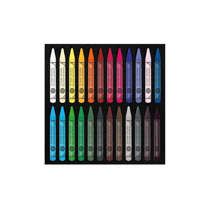  Fine art shop - Box of 24 half pastel pencils Sennelier, Introductory Set | totenart.com