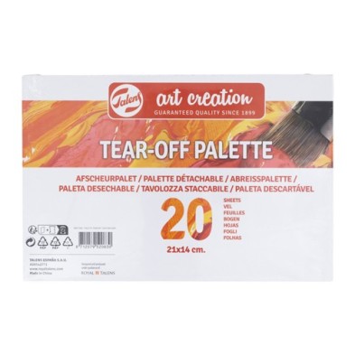  Fine art shop - Tear-Off Palette, 20 sheets, 14x21 cm | totenart.com