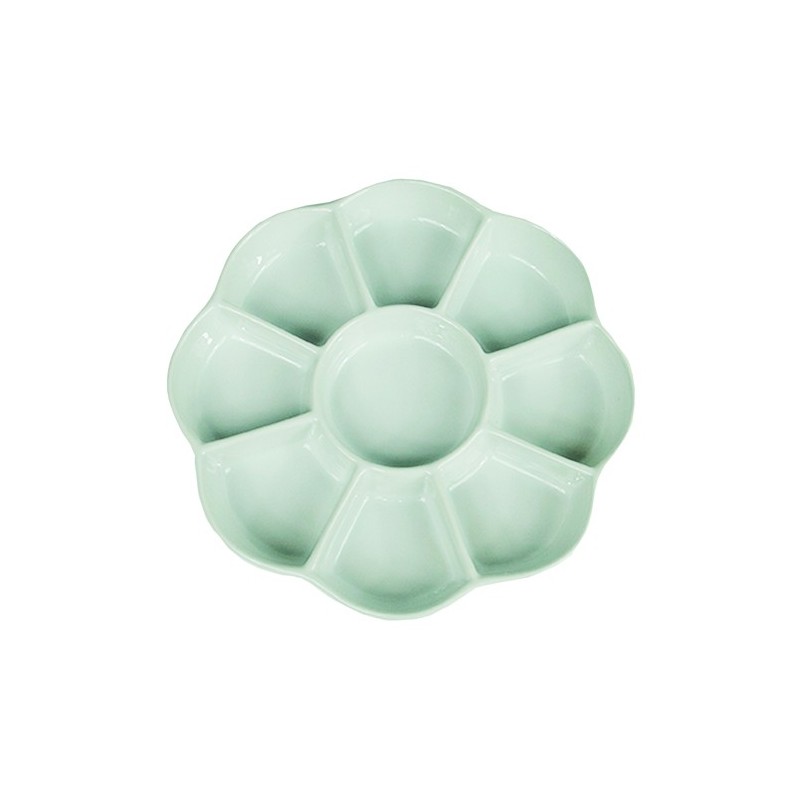 Fine art shop - Round Porcelain Palette 17-19 cm | totenart.com 