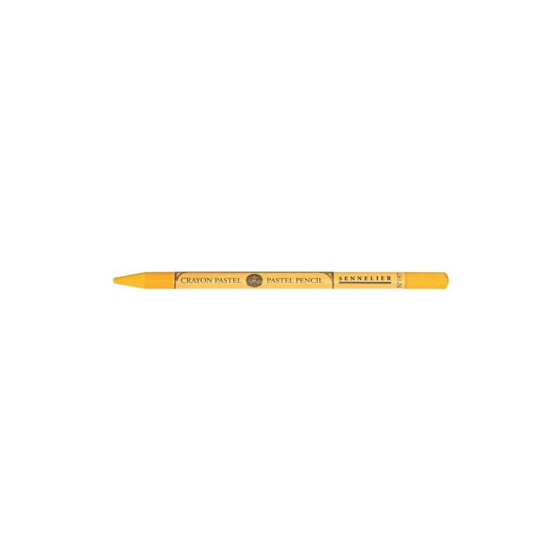 Fine art shop - Pastel crayon pencil n. 197 orange tone cadmium yellow, Sennelier | totenart.com