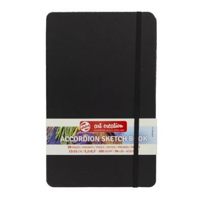  Fine art shop - Sketch Block, 13x21, accordion, 30 s, 200 g | totenart.com