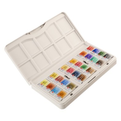 Fine art shop - Set of 24 godets, plastic case, White Nights | totenart.com