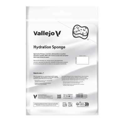  Fine art shop - Replacement 2 Moisturizing Sponges for the Vallejo Pro Painter Size Wet Palette | totenart.com