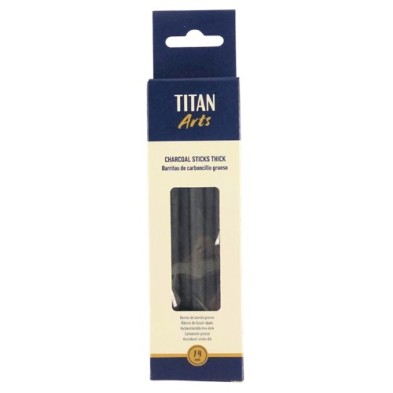 Fine art shop - Titan thick charcoals, 7-9 mm | totenart.com
