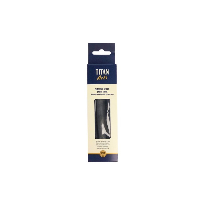 Fine art shop - Titan extra thick charcoals, 12-14 mm | totenart.com