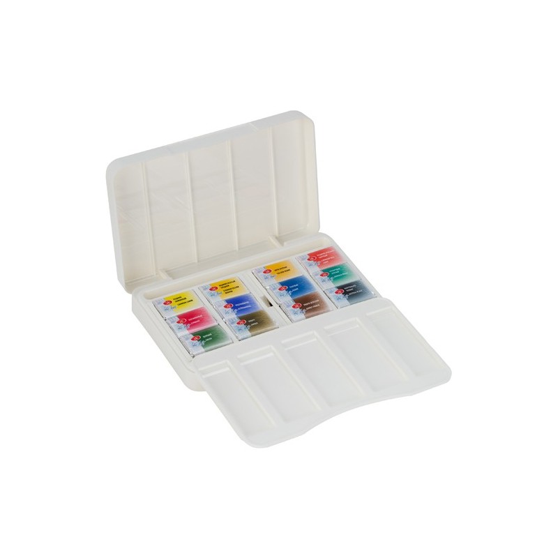 Fine art shop - Set of 12 godets, plastic case, White Nights | totenart.com