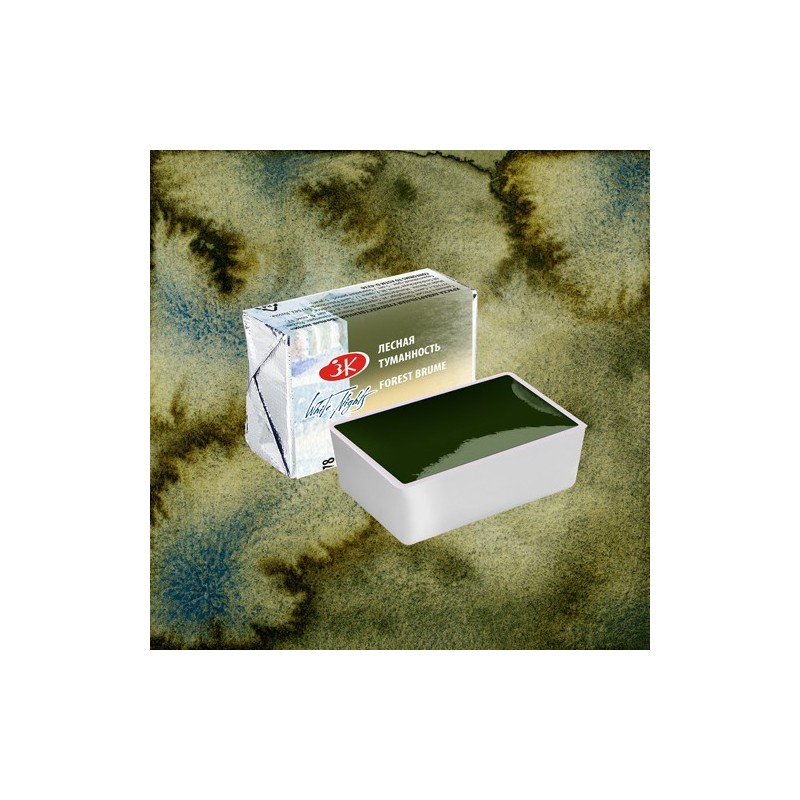 Fine art shop - White Nights Watercolors in godet Forest Brume 778 | totenart.com