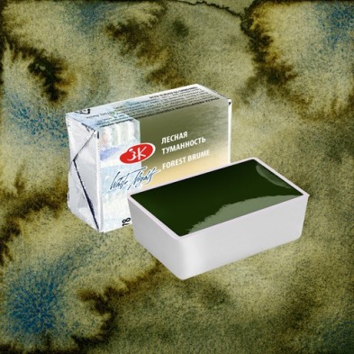 Fine art shop - White Nights Watercolors in godet Forest Brume 778 | totenart.com