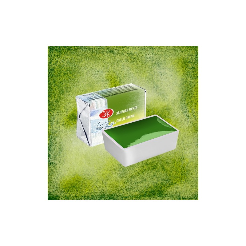 Fine art shop - White Nights Watercolors in godet Green Dream 777 | totenart.com