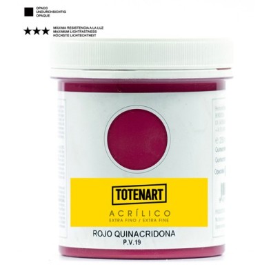 Fine art shop - Acrylic Quinacridone Red 250 ml. totenart | totenart.com