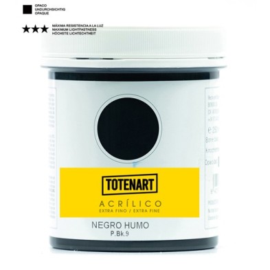 Fine art shop - Acrylic Smoke Black 500 ml. totenart | totenart.com