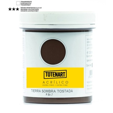 Fine art shop - Acrylic Burnt Umber 500 ml. totenart | totenart.com