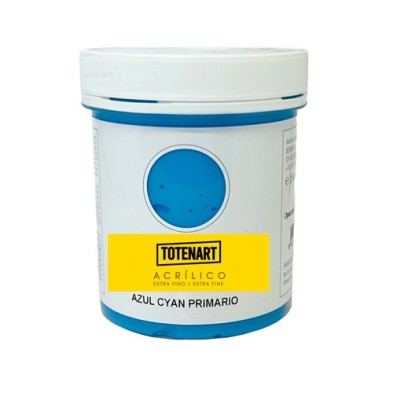 Fine art shop - Acrylic Primary Cyan Blue 250 ml. totenart | totenart.com