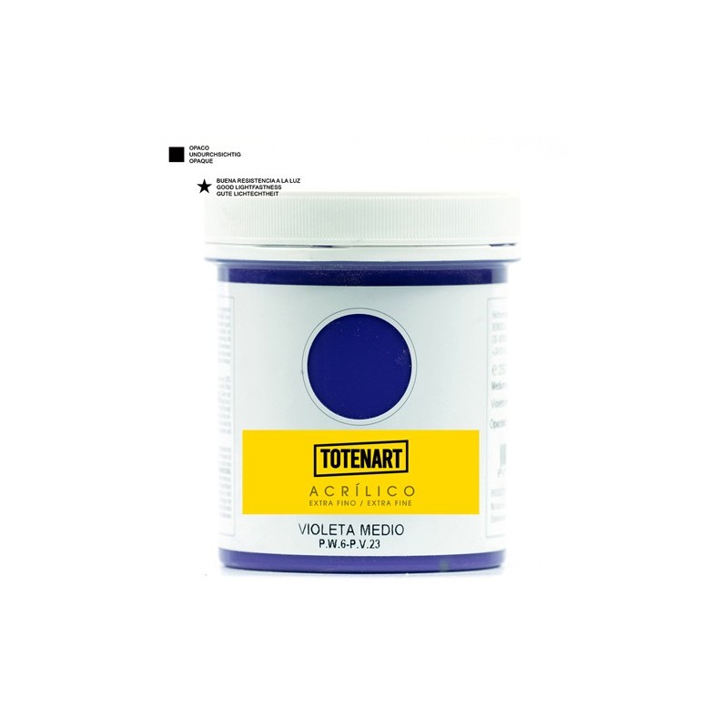 Fine art shop - Acrylic Medium Violet 250 ml. totenart | totenart.com