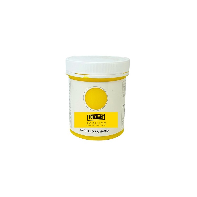 Fine art shop - Acrylic Primary Yellow 250  ml. totenart | totenart.com