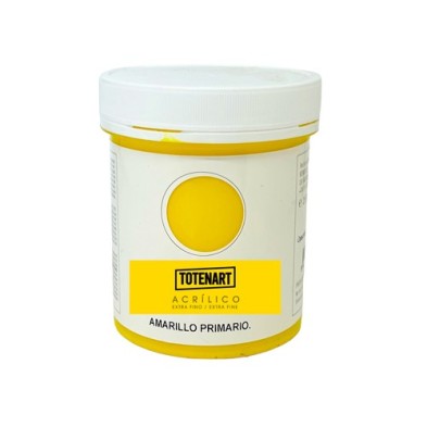 Fine art shop - Acrylic Primary Yellow 250  ml. totenart | totenart.com