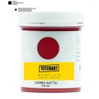 Fine art shop - Acrylic Carmine Naphthol 500 ml. totenart | totenart.com