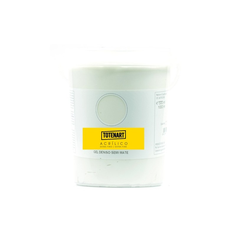 Fine art shop - Medium Dense Semi-Matte Gel 250 ml. totenart | totenart.com