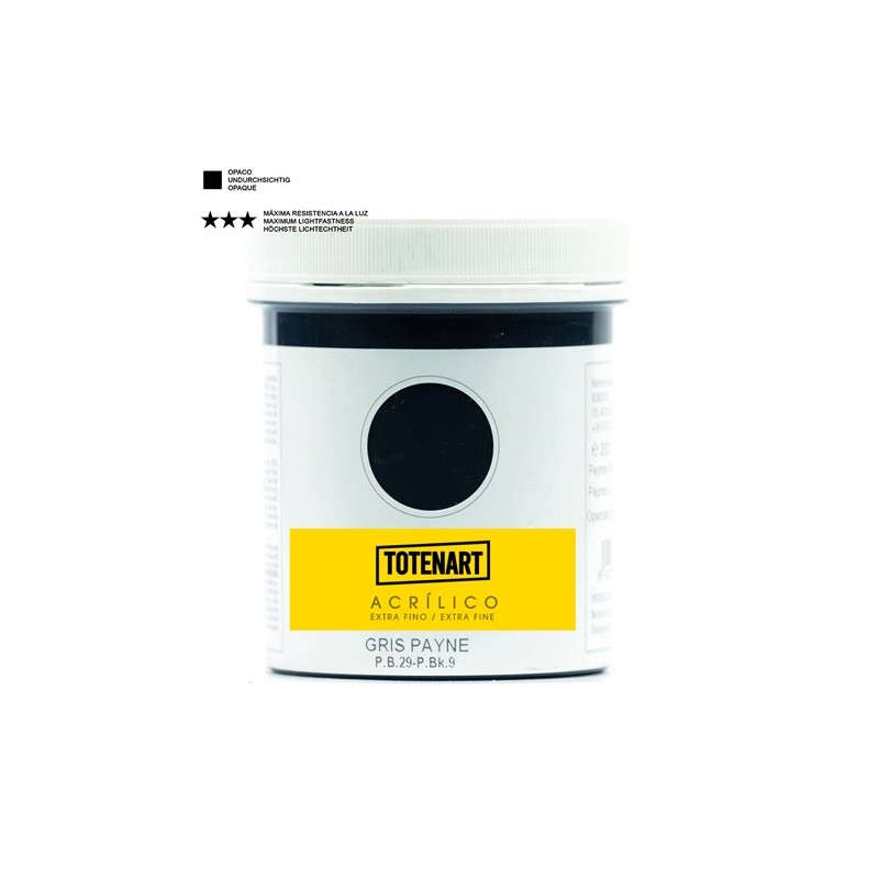 Fine art shop - Acrylic Payne\'s Gray 250 ml. totenart | totenart.com