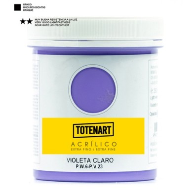 Fine art shop - Acrylic Light Violet 250 ml. totenart | totenart.com