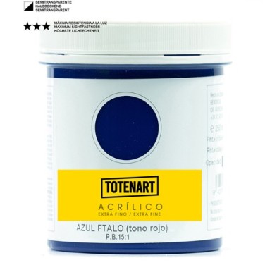 Fine art shop - Acrylic Phthalic Blue 250 ml. totenart | totenart.com