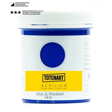 Fine art shop - Acrylic Ultramarine Blue 250 ml. totenart | totenart.com