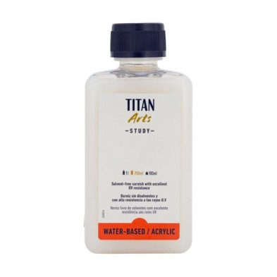Fine art shop - Titan Arts Satin Picture Varnish Water-Based (250 ml) | totenart.com