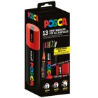 Fine art shop - Metal tube set with 13 Posca markers | totenart.com