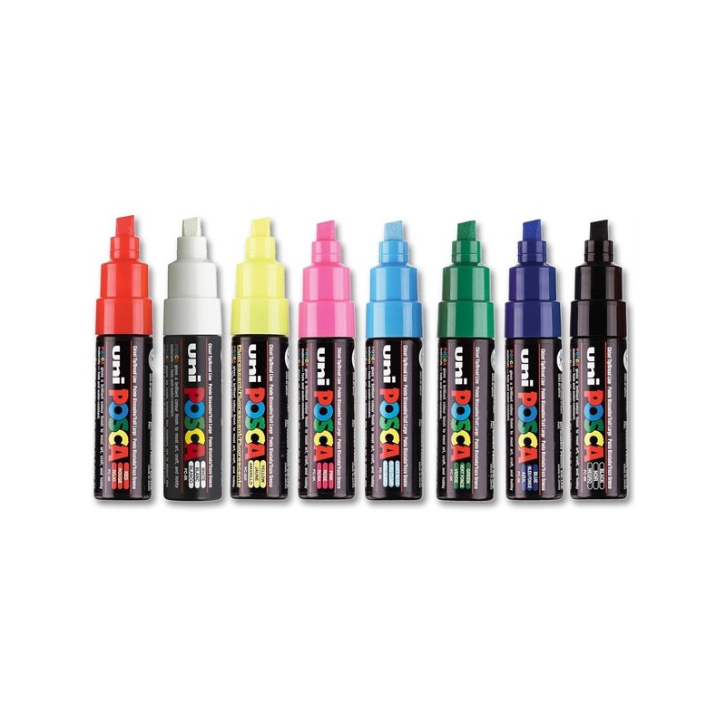 Fine art shop - Marker Case PC-8K Posca, 8 colors | totenart.com