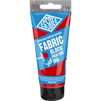 Fine art shop - Essdee Fabric Block Printing Ink Red 100 ml | totenart.com