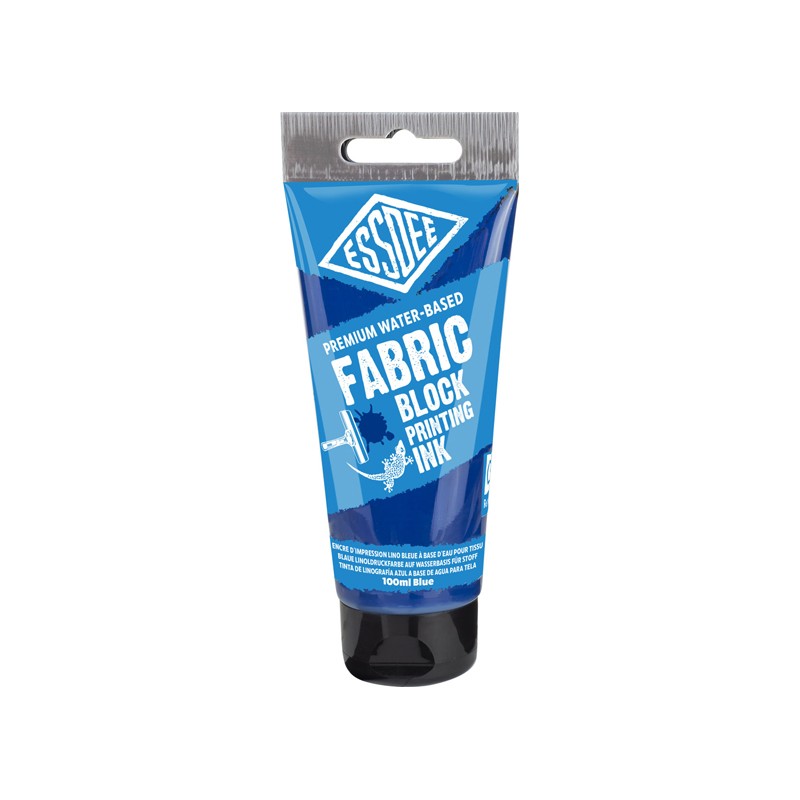 Fine art shop - Essdee Fabric Block Printing Ink Blue 100 ml | totenart.com