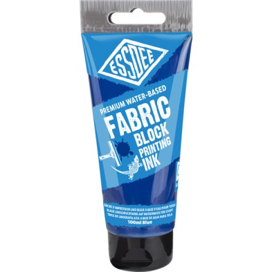 Fine art shop - Essdee Fabric Block Printing Ink Blue 100 ml | totenart.com