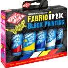 Fine art shop - Essdee Fabric Block Printing Inks kit 5 Primary Colors 100 ml | totenart.com