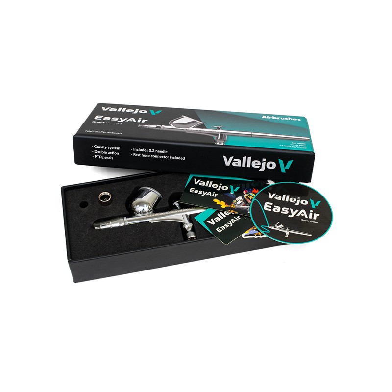 Fine art shop - Airbrush EasyAir Two-in-One Vallejo | totenart.com