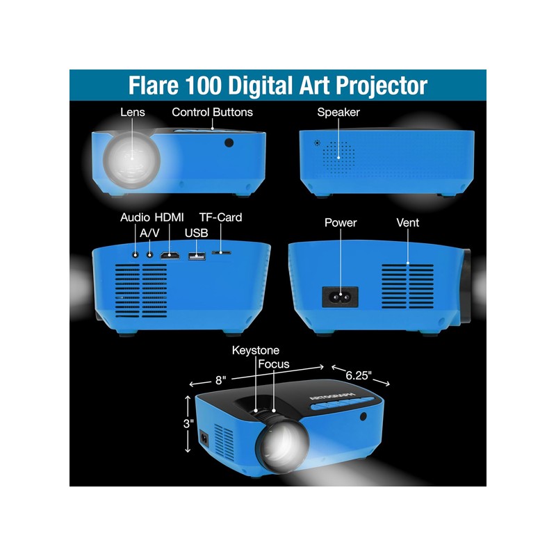 Fine art shop - Artograph Flare100 HD Digital Projector | totenart.com 
