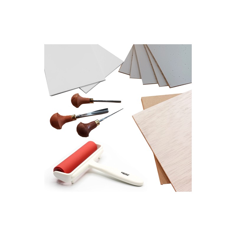 Superior Kit Xylography-Linoleography