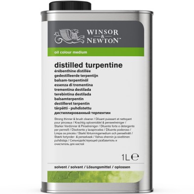 Fine art shop - Winsor & Newton Distilled Turpentine (1 L) | totenart.com\n