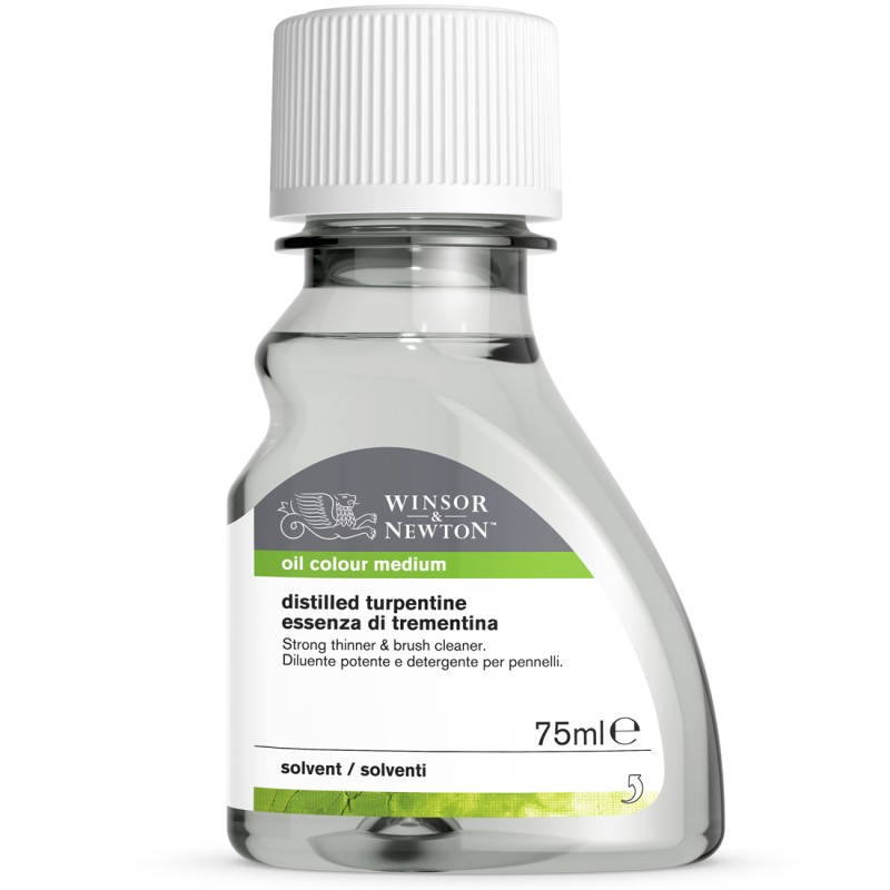 Fine art shop - Winsor & Newton Distilled Turpentine (75 ml) | totenart.com\n