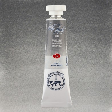 Fine art shop - White Nights Watercolors in tube 10 ml. Spinel Grey 837 | totenart.com