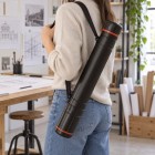 Extendable Poster Tube 10x130 cm with Shoulder Strap | Totenart