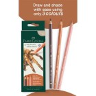 Polychromos 3 Colour Creative Set Faber-Castell Spider: set box and pencils