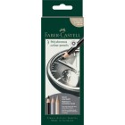 Polychromos 3 Colour Creative Set Faber-Castell Clock: set box, with a drawing of a clock