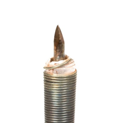 Reig pyrography tip no. 15 fine universal, close-up of the bevelled end | Totenart